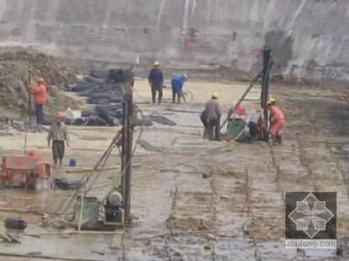 新城我公司承建北京房山区水池地基注浆加固工程